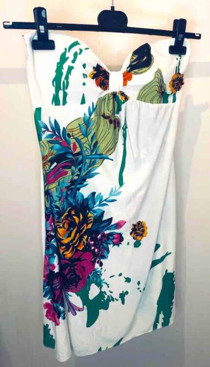 Mix Flowers Long Skirt